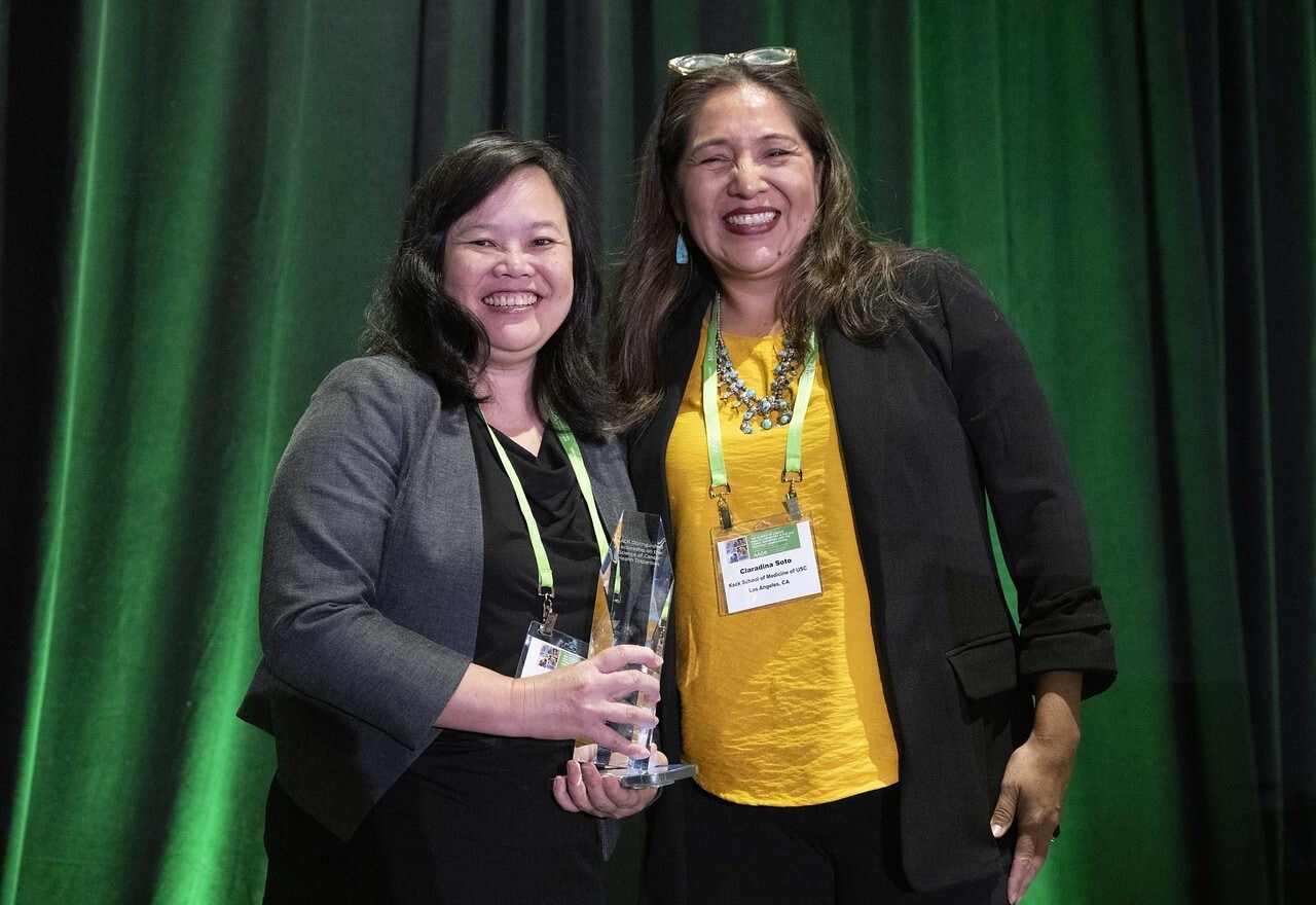 Scarlett Lin Gomez, MPH, PhD, and Claradina Soto, PhD