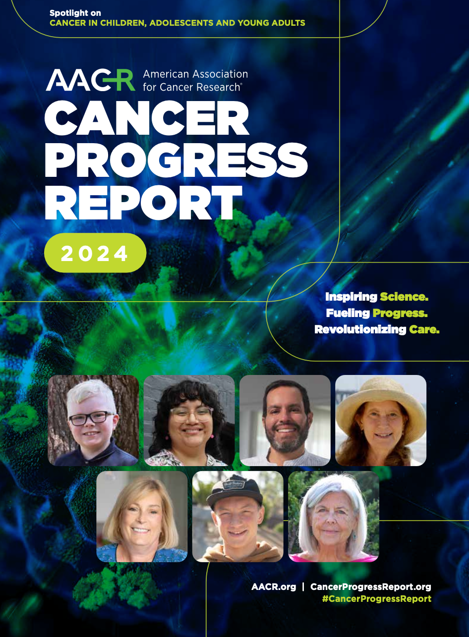 AACR cancer progress report 2024 cover