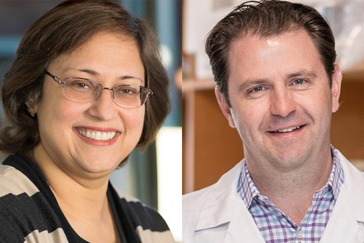 AACR Annual Meeting 2024 Clinical Trials Committee Cochairs Shivaani Kummar, MD, and Ryan B. Corcoran, MD, PhD