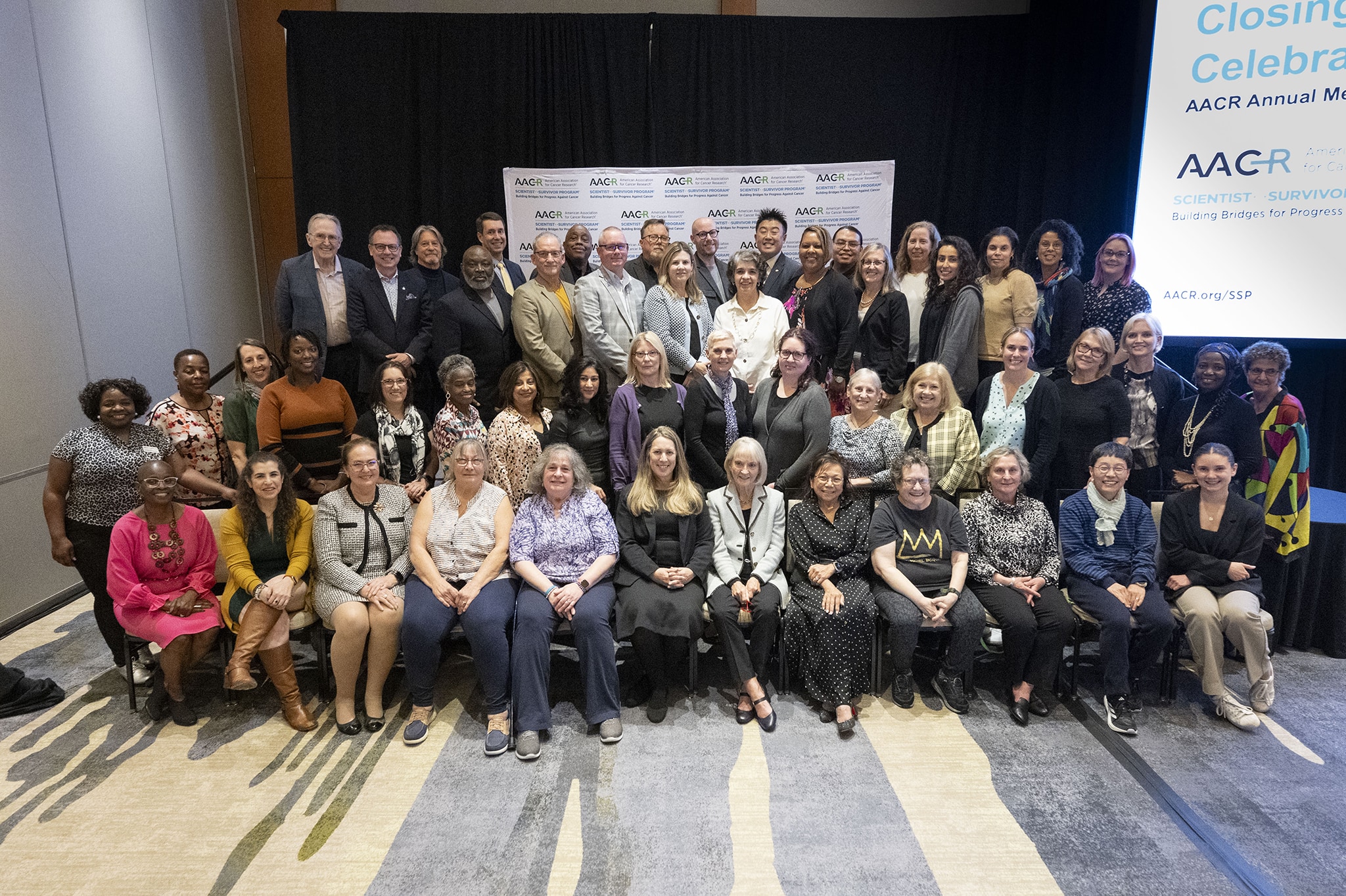 Patient advocate participants in the AACR Scientist-Survivor Program at the AACR Annual Meeting 2024.