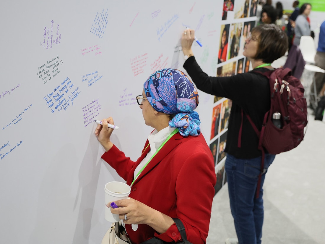 AACR members at the Annual Meeting